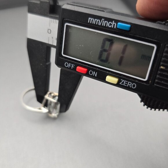 Sterling Silver 925 Lab Created Pear Cut White Sapphire Ring Size 6 Signed CA - Picture 11 of 14